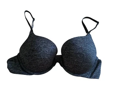 Victoria's Secret 34B Grey Underwire Padded Perfect Coverage Bra Supportive - Image 1 of 4
