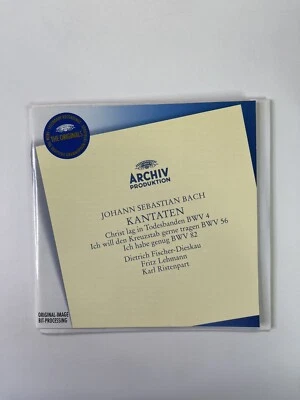 J.S.Bach Kantaten Dietrich Fischer-Dieskau Lehmann Ristenpart Classical Music CD - Image 1 of 4