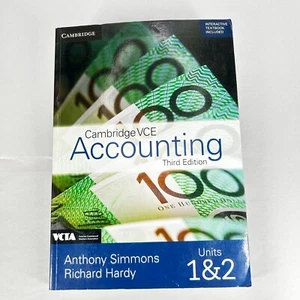 Cambridge VCE Accounting Units 1 & 2 Australian Curriculum - Picture 1 of 17