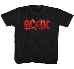 AC/DC Distressed Red Logo Youth T-Shirt 2T-YXL Heavy Metal Musik - Bild 1 von 3