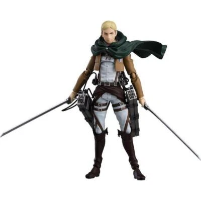 Attack on Titan figma Action Figure Erwin Smith 15 cm by MAX FACTORY - Immagine 1 di 4