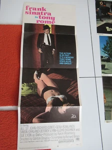 Tony Rome Frank Sinatra ORIGINAL Authentic Movie Poster INSERT 14x36 '67 NM!! - Bild 1 von 4