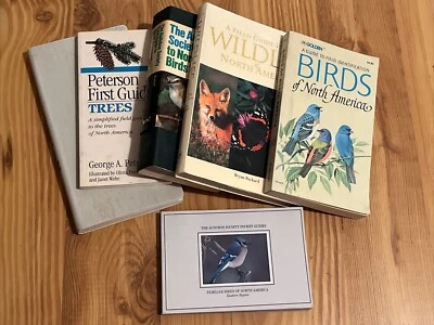 Bundle Lot Field Guide Books Birds Tree Wildlife Audubon Peterson Golden Nature - Image 1 of 4