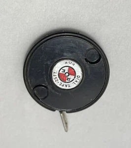 ROE Dial-25' Metal Retractable Tape Measure 3" Diameter Vintage - Picture 1 of 5