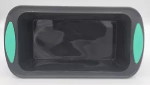 Trudeau Super Silicone 8 x 4 inch Loaf Pan Blue Gray Cooking Baking  - Picture 1 of 9