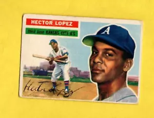 1956 Topps Hector Lopez #16 Kansas City Athletics G/VG FREE SHIPPING - Picture 1 of 2