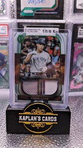 2022 Topps Tribute AARON JUDGE Game Used Dual 3 Color Patch Relic /99 💥SICK💥