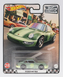 Hot Wheels Premium Boulevard 2021 - #28 Porsche 964 [GREEN]
