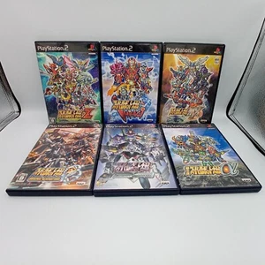 Super Robot Wars x6 Game Set Impact OG Z Alpha Lot 6 PS2 Japanese CIB Complete - Picture 1 of 7