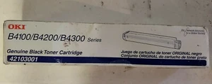 Okidata Black Toner Cartridge 42103001 for B4100 B4200 B4300 Printers - Picture 1 of 6