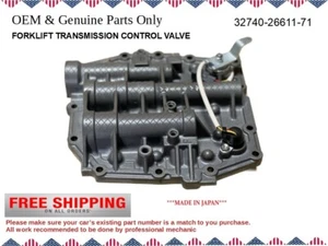 VÁLVULA DE CONTROL DE TRANSMISIÓN para carretilla elevadora Toyota 32740-26611-71 OEM Reman - Imagen 1 de 9