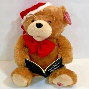 Dan Dee Twas the Night Before Christmas Talking Animated Bear Plush Stuffed Toy - Picture 1 of 11
