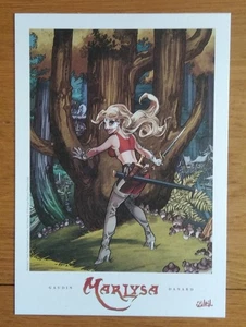 Ex-Libris Jean-Pierre Danard , Marlysa n°17 , ( éditions soleil , 11/2018 ) - Picture 1 of 2