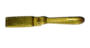 Vintage Boy Scout Brass Belt Loop Clip Made in USA Pocket Knife Compass Holder - Picture 1 of 3