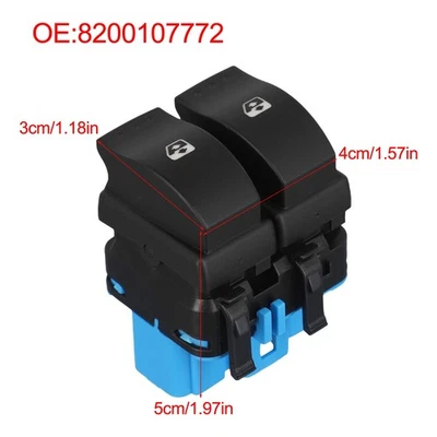 For Vauxhall For Movano Replacement Electric Window Control Switch Assembly - Image 1 of 4