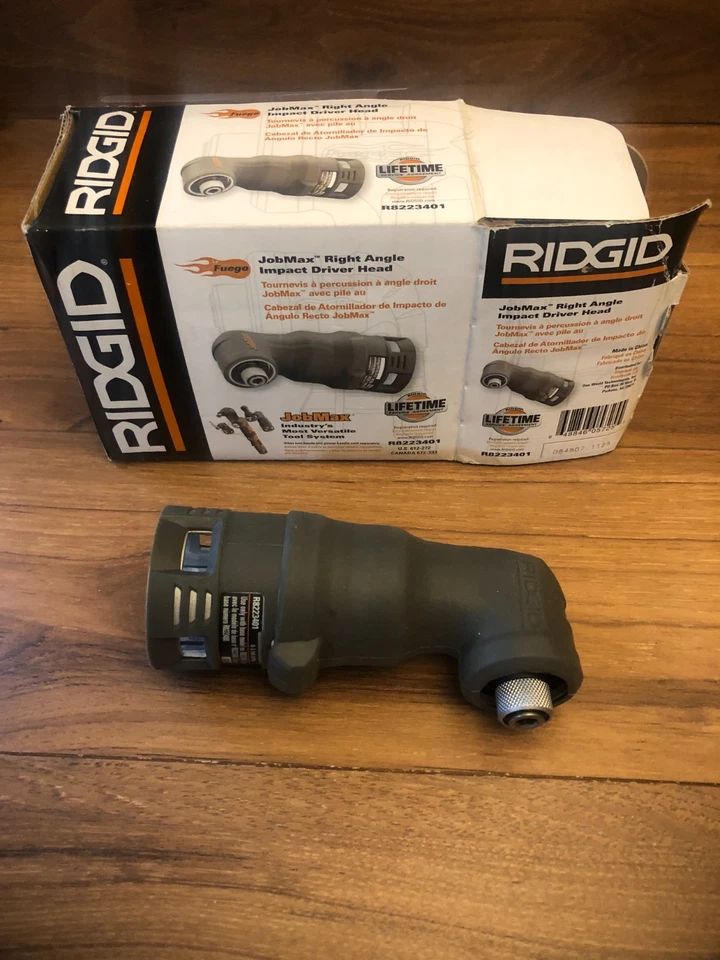 Ridgid JobMax R8223401 Right Angle Impact driver Head Attachment - Image 1 of 3