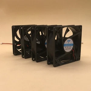 Wentylator bezszczotkowy DC Obudowa komputera Wentylator chłodzący 5V 12V 24V Łożysko CPU Cool Dwie linie - Zdjęcie 1 z 24