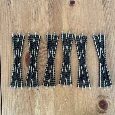 Set of 6 Atlas 2565 N Scale 20 Degree Crossover  - Image 1 of 2