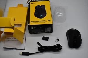 CORSAIR - IRONCLAW RGB Bezprzewodowa optyczna mysz do gier - Bezprzewodowa - TYLKO CZĘŚCI - Zdjęcie 1 z 5