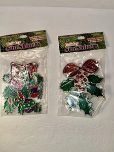 Juego de 2 Brilladores de Sol Vacaciones Vintage - Nuevos en Paquete - Imagen 1 de 10