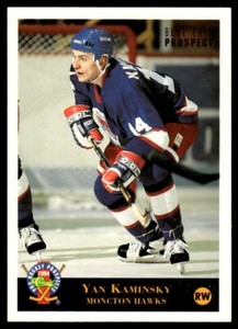 1994-95 Classic Pro Hockey Prospects YAN KAMINSKY Moncton Hawks #185