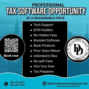 D&D Tax Master Services Software - Picture 1 of 1