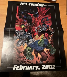 Image Comics 10. Jahrestag Poster 11""x13"" 2002 Mcfarlane Larson Silvestri - Bild 1 von 2