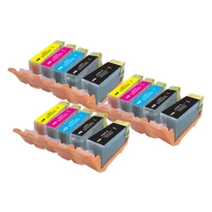 Cartucho de 15 tintas para Canon MG5250 MG5300 MG5320 MG5350 MG6150 PGI-525 CLI-526 - Imagen 1 de 6