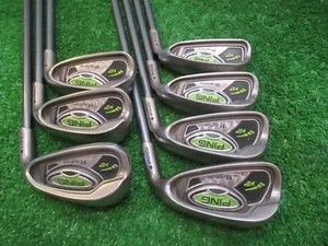 PING RAPTURE V2 BLACK DOT IRON SET 5-PW UW MATRIX STUDIO 64 REGULAR GRAPHITE -1" - Picture 1 of 12
