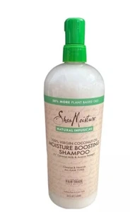 Shea Moisture 100% Virgin Coconut Oil Moisture Boosting Shampoo 34oz - Picture 1 of 1