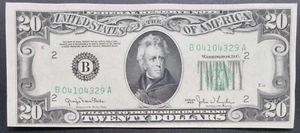 1950 Twenty Dollar Federal Reserve Note 20 Dollar Schein Stempelglanz #82855 - Bild 1 von 2