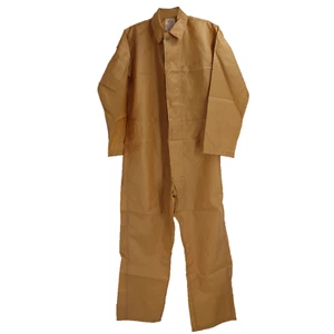 GI Vintage Industrial Safety Coverall, Medium, Tan, Lightweight, Made in the USA - Picture 1 of 1