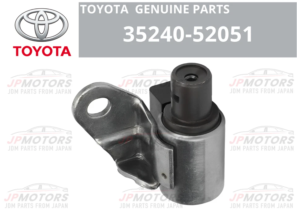 丰田原始设备制造商 Yaris 自动变速器 3 路电磁阀组件 35240-52051 — 第 1/4 张图片