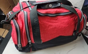 Marlboro Unlimited Duffel Bag Red and Black - Picture 1 of 20