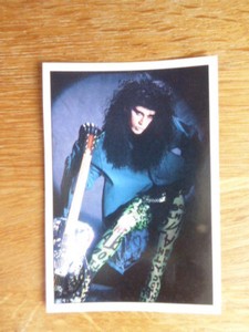 DEAD OR ALIVE STICKER #39 PANINI SMASH HITS COLLECTION 1987