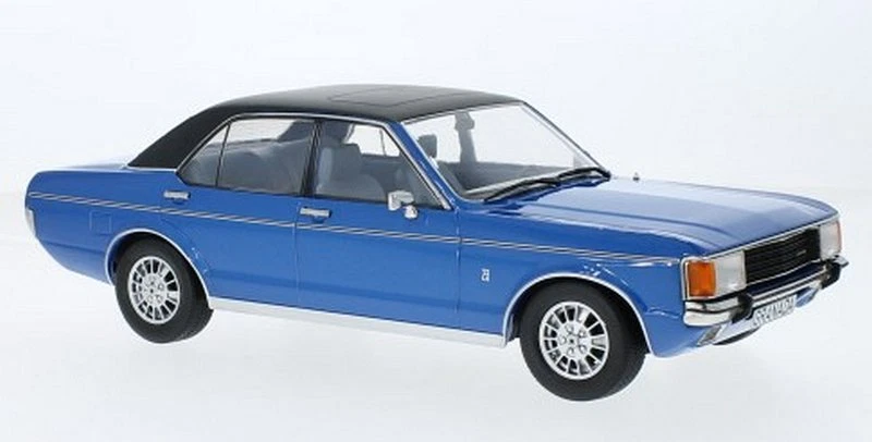 Ford Granda Mk1 1975 Met.Blue 1:18 MCG MCG18394 - Immagine 1 di 1