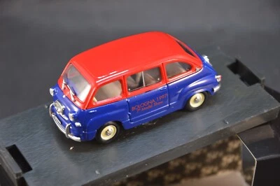 FIAT 600 MULTIPLA (1956) BOLOGNA MODEL SHOW SCALA 1/43 BRUMM MADE IN ITALY - Immagine 1 di 3