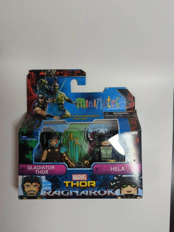 Marvel Minimates Ragnarok Gladiator Thor & Hela 2-pack Toys R US