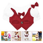 Pet Suit Polyester Miss Formal Dog Boys Shirts Bunny Clothes