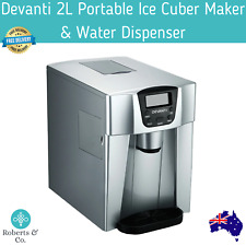 Water Dispenser and Ice Maker Devanti 2L Portable Ice Maker & Water Dispenser