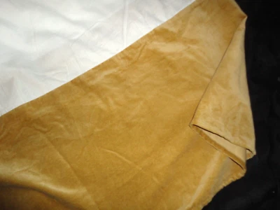 CROSCILL MERCER ИЛИ КАНЬОН ЗОЛОТОЙ МЕДОВЫЙ БАРХАТ (1) КАЛИФОРНИЯ КОРОЛЬ ЮБКА ДЛЯ КРОВАТИ 14» - Изображение 1 из 4