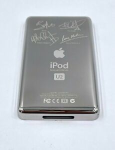 Replacement Back Housing for iPod Classic 4th / Photo U2 Silver Plate Shell