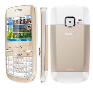 Original Nokia C3-00 Unlocked English Hebrew ect Gold WIFI Bluetooth Cell Phone - Picture 1 of 3
