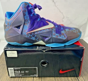 Nike Lebron XI 11 Summit Lake Hornets lila Gr. 13,5 Basketballschuhe 616175-500 - Bild 1 von 11