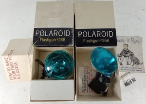 Polaroid Flashgun #268 (x2) w/ Boxes - Picture 1 of 9