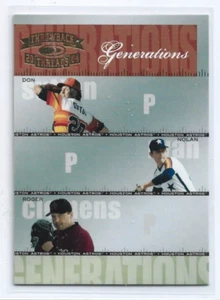 Sutton/Nolan Ryan/Clemens-2004 Throwback Threads Generations #16 (253/1500) - Picture 1 of 2