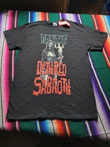Camiseta negra vintage Danzig Dethred Sabaoth talla mediana - Imagen 1 de 6