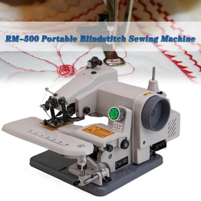Blindstich Nähmaschine Industrie Blindstichmaschine Säummaschine 1200 Stiche/Min - Bild 1 von 4