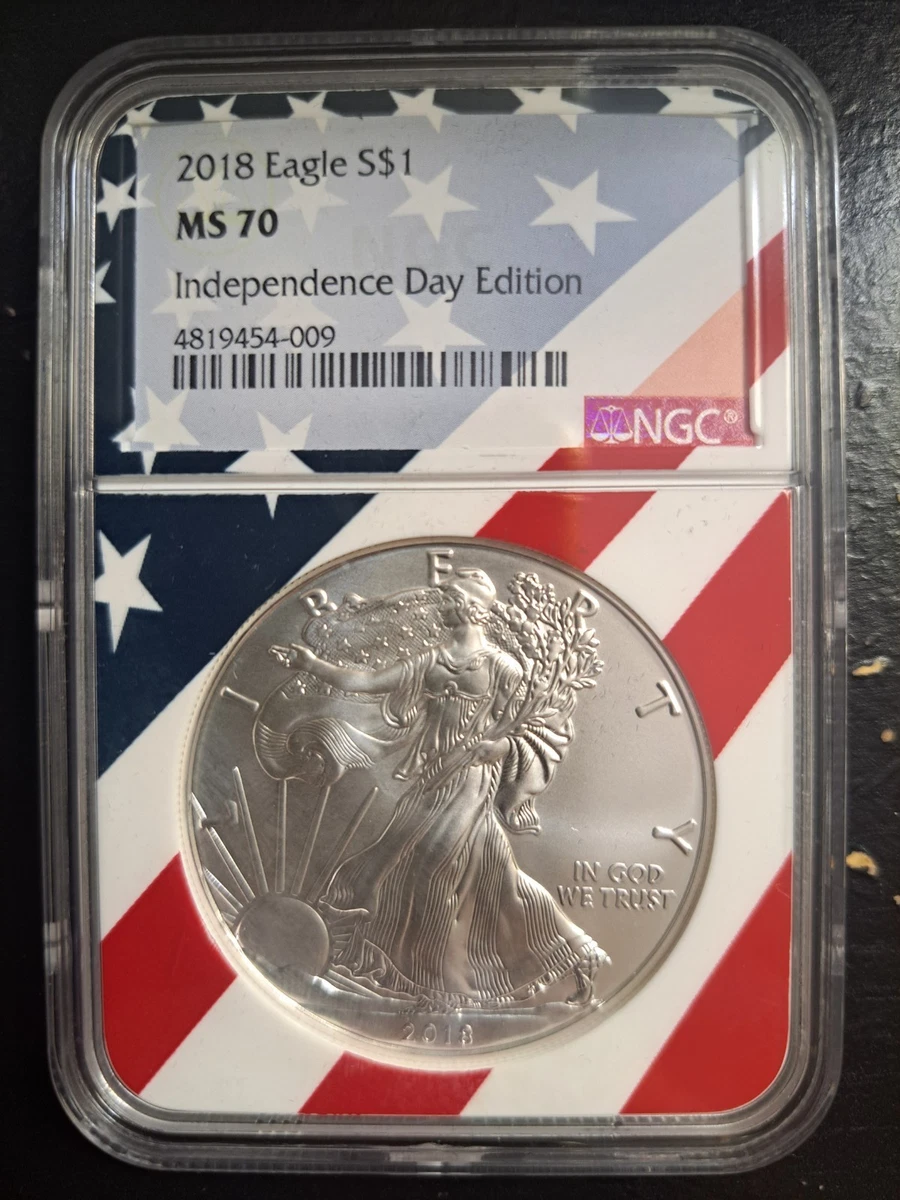 2018 Grade MS 70 Silver Bullion Coins for sale | eBay