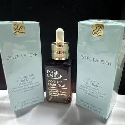2x Estee Lauder Advanced Night Repair Sincronizado Multi-Recuperación 1.7 floz (50 ml) Foto 1 de 4